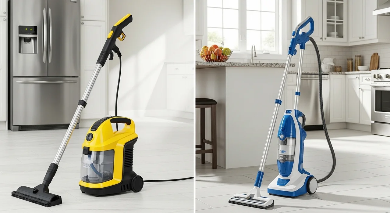 2. 한경희 스팀청소기 & 3. 블랙앤데커 스팀맙