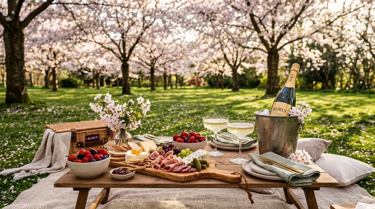 [컬리온리] 올봄, 당신의 식탁을 꽃피울 프리미엄 벚꽃 피크닉 세트 큐레이션