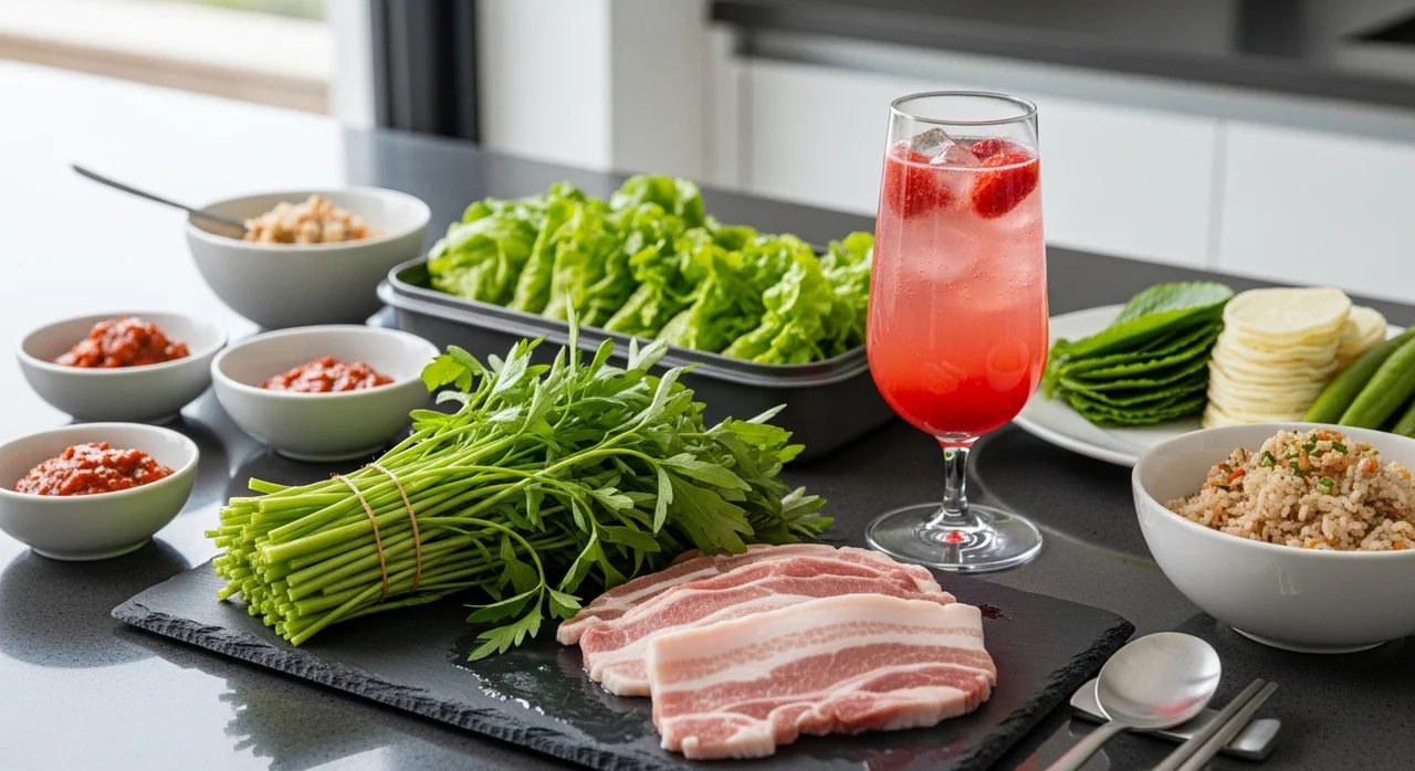 🌸 봄맞이 컬리 피크닉 준비, 미나리 & 삼겹살 & 음료 TOP3