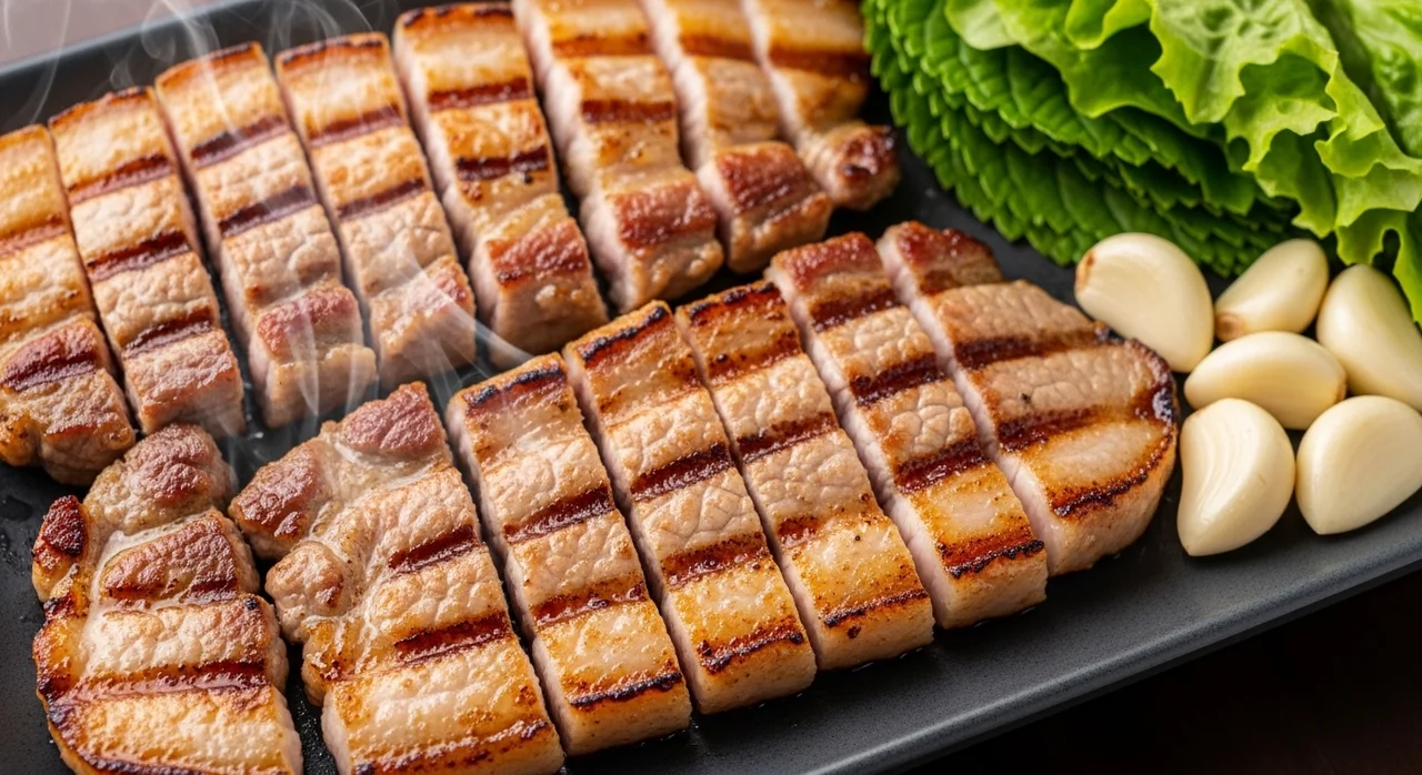 🐷 [미트클레버] 한돈 칼집 삼겹살 구이용: 육즙 가득 프리미엄 삼겹살