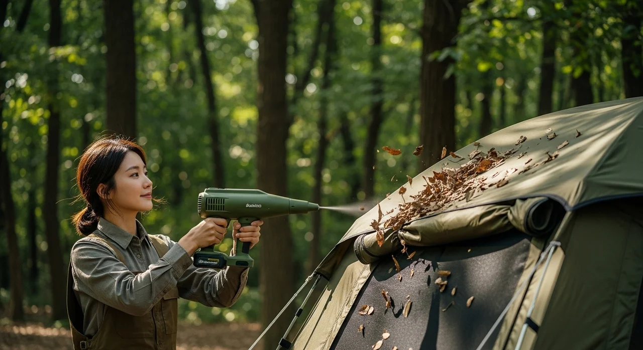 카고컨테이너 제트 무선 캠핑 에어건
