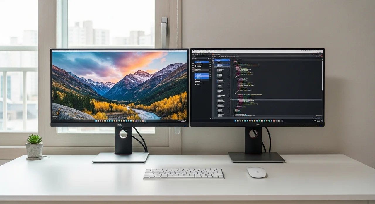📊 고화질 모니터 추천 TOP2 한눈에 비교