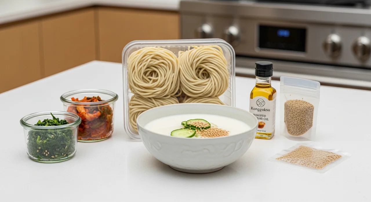 [이가자연면] 생 콩국수 세트 상세 리뷰