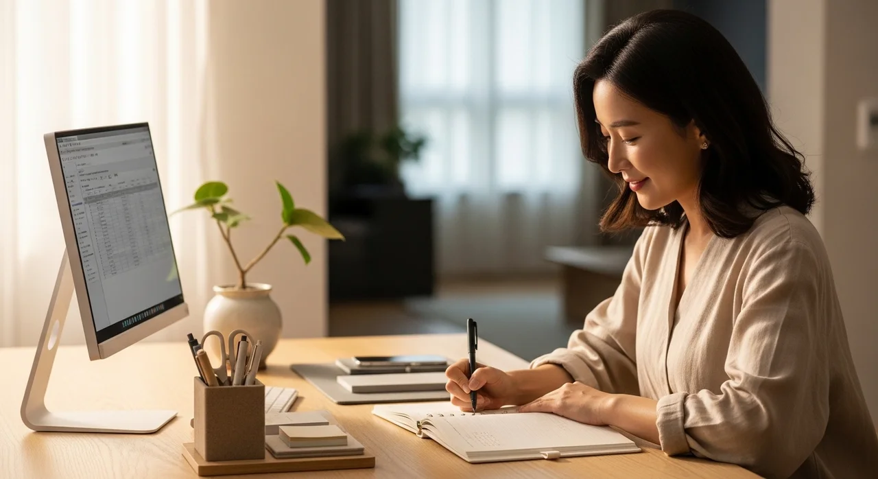 🔥 스마트 다이어리 플래너 데스크 정리함, 지금 이 상품이 주목받는 이유