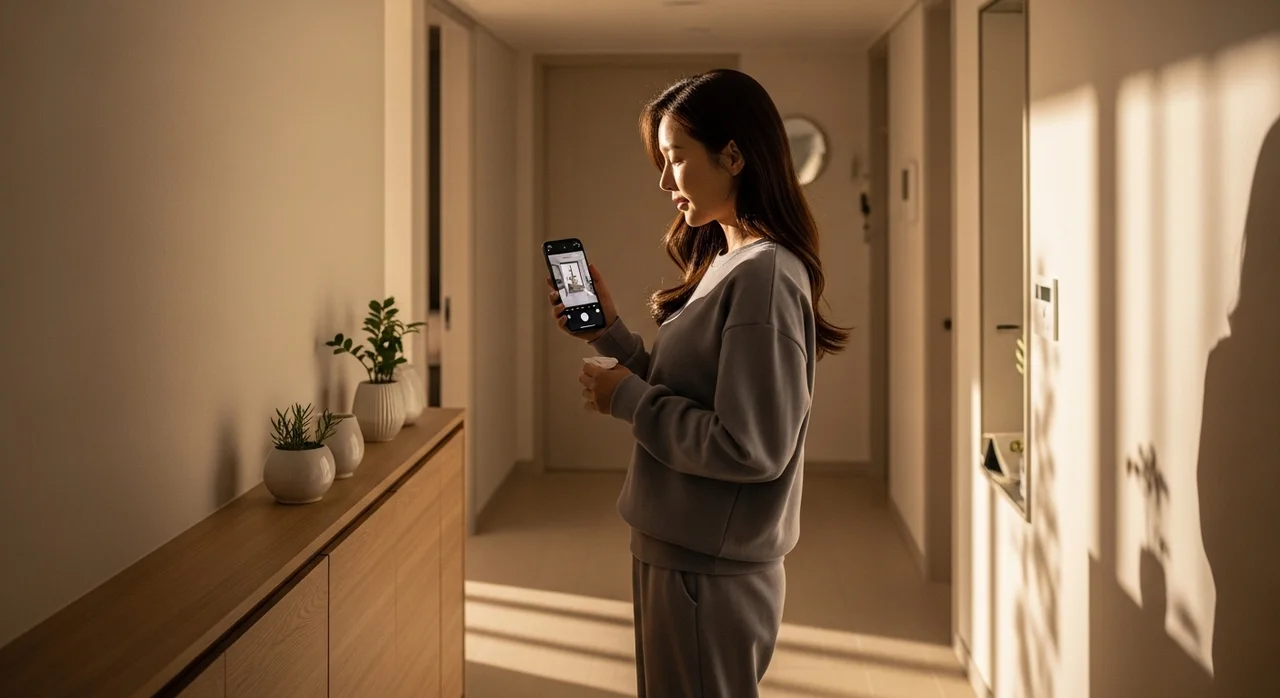 🔥 AI 홈캠 스마트 도어락, 지금 이 상품이 주목받는 이유
