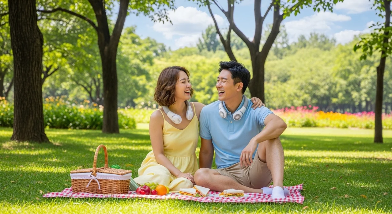 프롬비 아이스볼 넥밴드 선풍기 리뷰