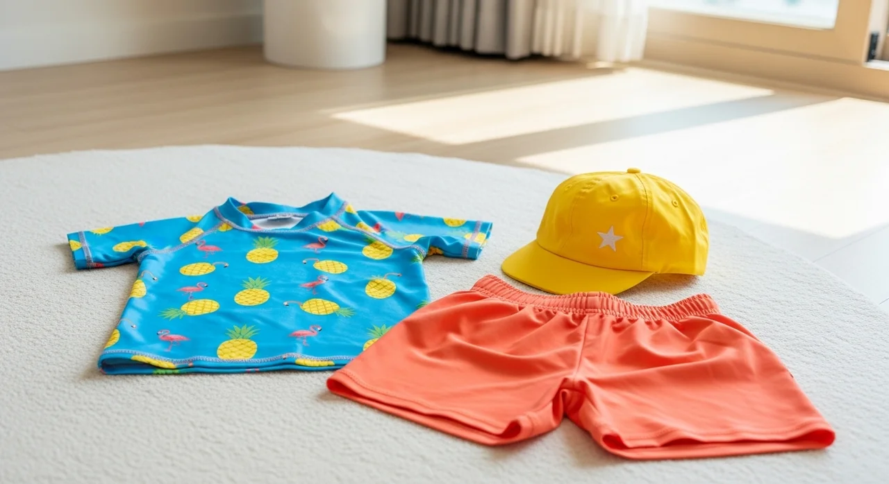 아레나 아동용 래쉬가드 상세 리뷰