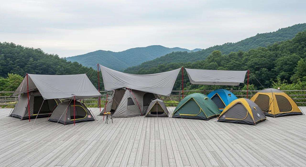 📊 가정의달 캠핑 텐트 추천 TOP3 한눈에 비교