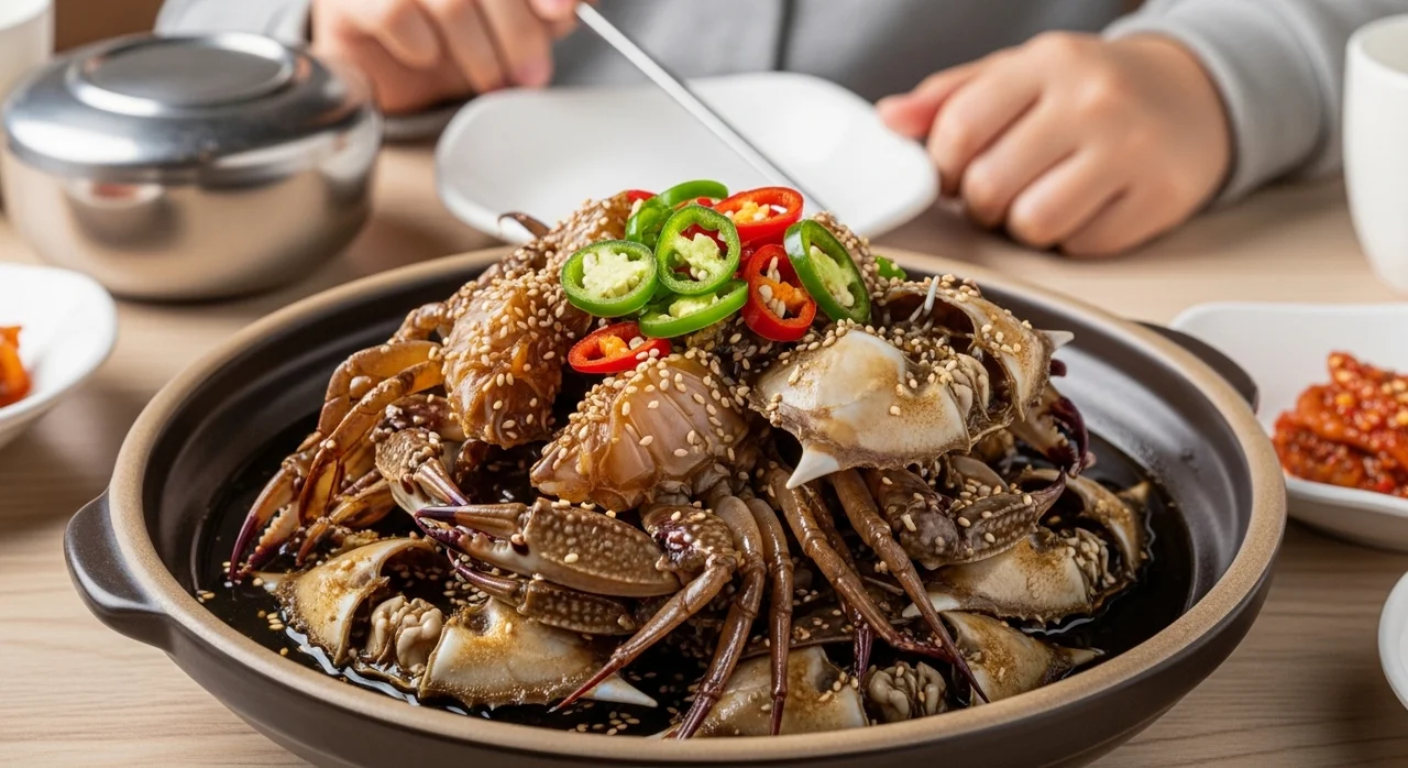 바다자리 간장돌게장 리뷰