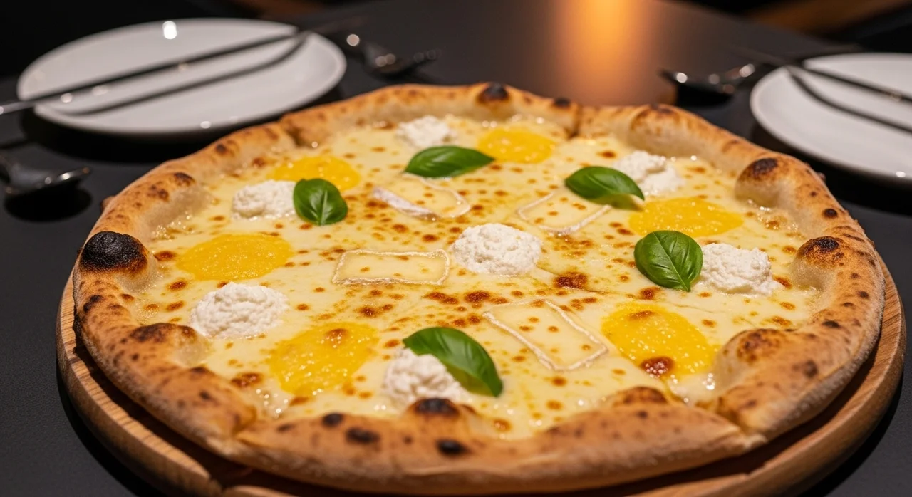 우주인피자 파이브치즈 집중 리뷰