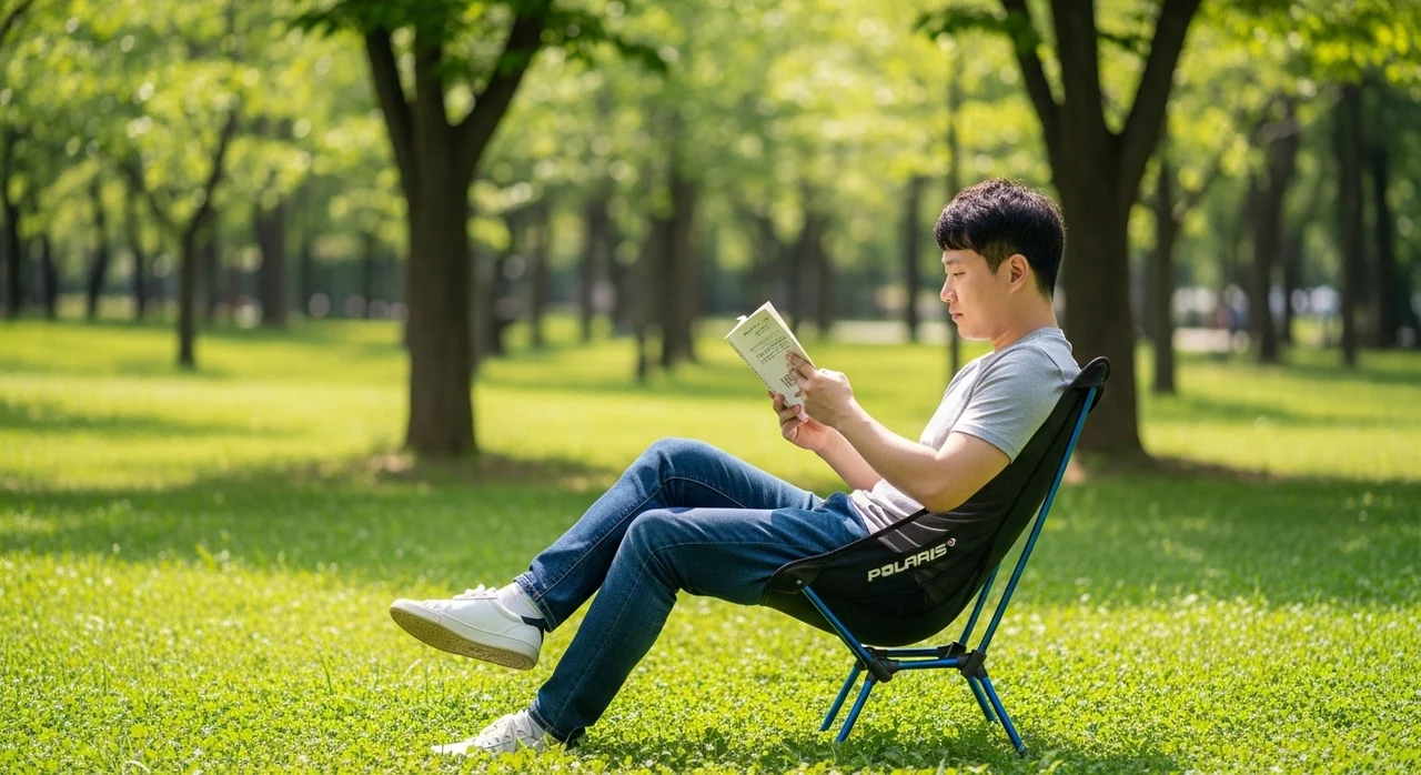 🛍️ 폴라리스 접이식 캠핑의자 — 시니어 전문가 집중 리뷰